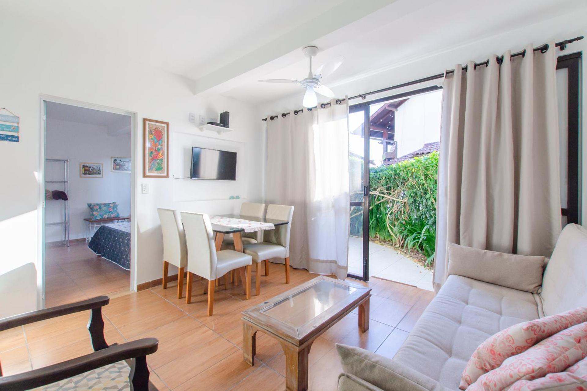 Apartamento pé na areia em condomínio com piscina N1298 Florianópolis Exterior foto