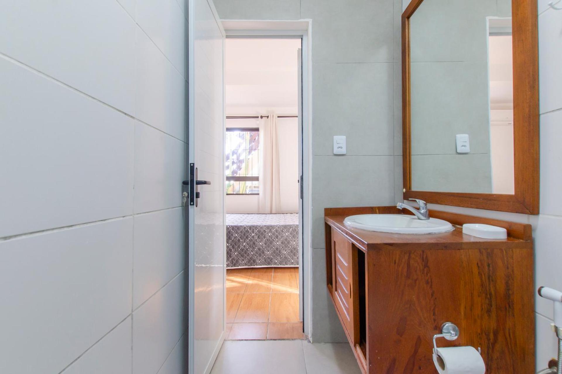 Apartamento pé na areia em condomínio com piscina N1298 Florianópolis Exterior foto